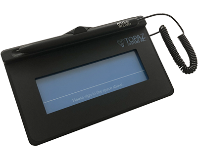 SigLite 1x5 Electronic Signature Pad | Topaz Systems Inc.