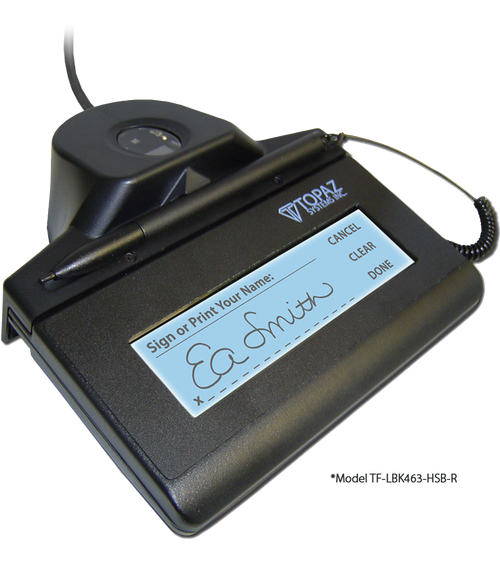 Sigplus SigLite LCD 1x5 Signature Pad - Topaz Systems