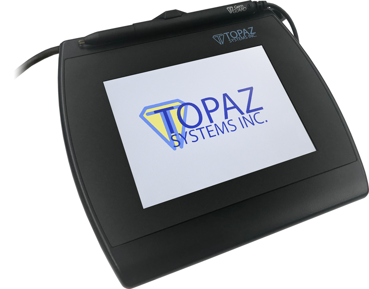 Topaz SigPlusLCD Electronic Signature Software - SigGem Color 5.7 Logo